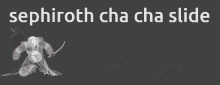 Sephiroth Cha Cha Slide GIF - Sephiroth Cha Cha Slide Smash Bros GIFs