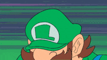 Luigi One Jump Man GIF - Luigi One Jump Man Attack GIFs