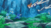 Pokémon Underwater GIF - Pokémon Underwater Swimming GIFs