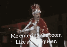Freddie Mercury Queen GIF - Freddie Mercury Queen Im A Queen GIFs