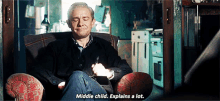 Explains A Lot GIF - Middle Child Sherlock Martin Freeman GIFs