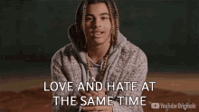 Love And Hate At The Same Time 24kgoldn GIF - Love And Hate At The Same Time 24kgoldn Released GIFs