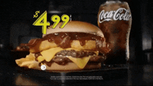 Jack In The Box Bbq Bacon Double Cheeseburger GIF - Jack In The Box Bbq Bacon Double Cheeseburger Fast Food GIFs