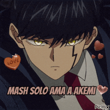 mash solo ama a kemi is written on a picture of a man in a suit