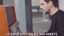 Its Not Easy On My Bedsheets Josef Salvat GIF - Its Not Easy On My Bedsheets Josef Salvat Hustler GIFs