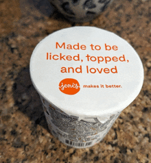 a cup of jenis makes it better yogurt