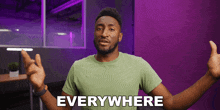 Everywhere Marques Brownlee GIF - Everywhere Marques Brownlee All Around GIFs