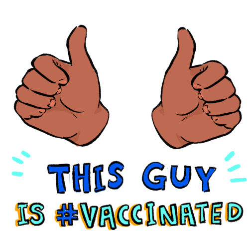This Guy Is Vaccinated Vaccinated Sticker - This Guy Is Vaccinated Vaccinated Vaccine Stickers