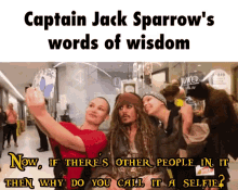 Captain Jack Jack Sparrow GIF - Captain Jack Jack Sparrow Selfie GIFs