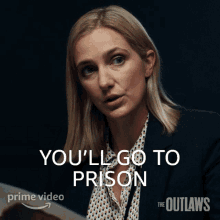 Youll Go To Prison Sgt Haines GIF - Youll Go To Prison Sgt Haines The Outlaws GIFs
