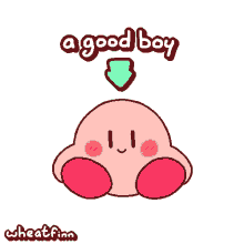 Good Boy Kirby GIF - Good Boy Kirby Positive GIFs
