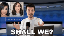 Shall We Benedict Townsend GIF - Shall We Benedict Townsend Youtuber News GIFs