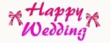 Happy Wedding Ribbons GIF - Happy Wedding Ribbons GIFs