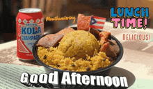 Good Afternoon Lunch Time GIF