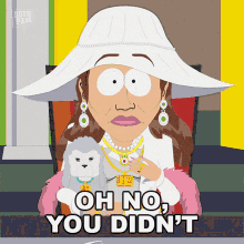 Oh No You Didnt Jennifer Lopez GIF - Oh No You Didnt Jennifer Lopez South Park GIFs