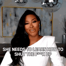 She Needs To Learn To Shut The Frick Up Kenya Moore GIF