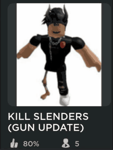 Slenders in Roblox 