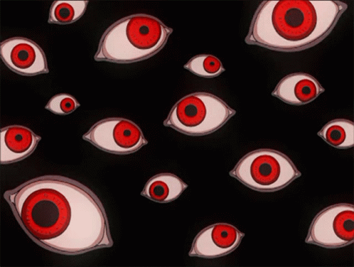 Red Eyes Anime Creep Eyes GIF - Red Eyes Anime Creep Eyes - Discover &  Share GIFs