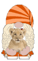 Gnome Lion Sticker - Gnome Lion Stickers