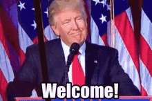 Welcometrump Trumpwelcome GIF