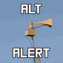 Alt Alert Alert GIF - Alt Alert Alert Speaker GIFs