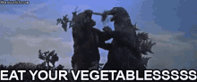 Godzilla Vegtables GIF - Godzilla Vegtables King GIFs
