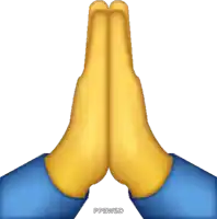 a picture of a person 's hands folded in prayer with ppewsd written below it