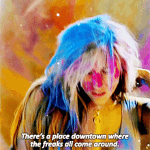 Kesha Theres A Place Downtown GIF - Kesha Theres A Place Downtown Where The Freaks All Come Around GIFs
