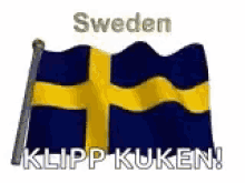 Sweden Flag GIF - Sweden Flag Klipp Kuken GIFs