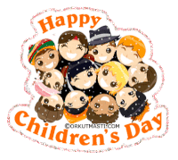 Happy Children'S Day Greetings Sticker