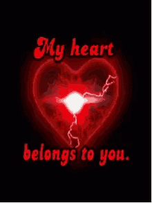 My Heart Belongs To You I Love You GIF - My Heart Belongs To You I Love You Heart GIFs