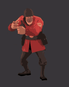 Soldier Tf2 GIF - Soldier Tf2 Scaredy Cat GIFs