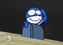 a cartoon character from nickelodeon network is smiling and wearing a bandana