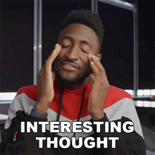 Interesting Thought Marques Brownlee GIF - Interesting Thought Marques Brownlee Thanks For Your Input GIFs