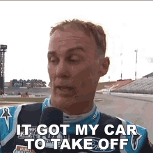 It Got My Car To Take Off Kevin Harvick GIF - It Got My Car To Take Off Kevin Harvick Nascar GIFs
