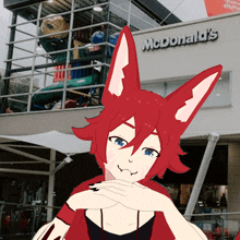 Mcdonald'S White Fanged Fox GIF