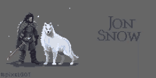 Jon Snow Pixel GIF - Jon Snow Pixel Mios GIFs