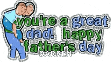 Happy Fathers Day Great Dad GIF