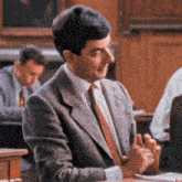 Mr Bean Takes An Exam Mister Bean Takes An Exam GIF