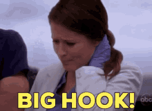 Greys Anatomy April Kepner GIF - Greys Anatomy April Kepner Big Hook GIFs