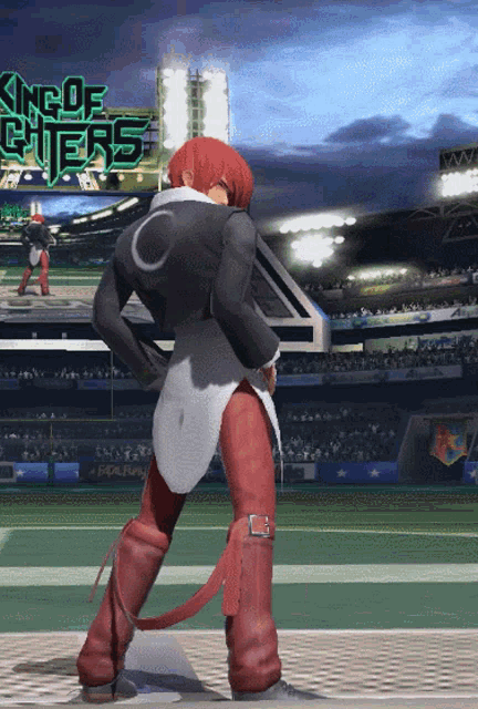 Iori Yagami Laugh, King of Fighters XV Version - GIF - Imgur