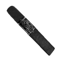 a black cigar from the deluxe tobacco co.