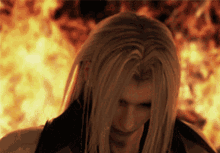Final Fantasy Vii Sephiroth GIF - Final Fantasy Vii Sephiroth Hehe GIFs
