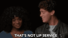 Lip Service Not Lip Service GIF - Lip Service Not Lip Service Natural GIFs