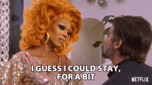 I Guess I Could Stay For A Bit Robert Lee GIF - I Guess I Could Stay For A Bit Robert Lee Rupaul GIFs