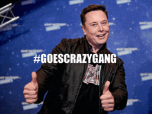Elon Musk Goescrazygang GIF - Elon Musk Goescrazygang Gcg GIFs