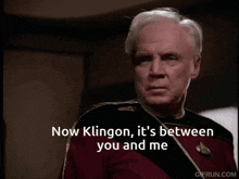 Admiral Quinn Klingons GIF - Admiral Quinn Klingons Kligon GIFs
