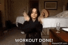 Camila Cabello Yoga GIF - Camila Cabello Yoga Deep Breath GIFs