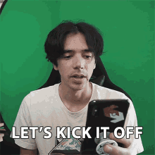 Lets Kick It Off Nicholas Oyzon GIF - Lets Kick It Off Nicholas Oyzon Trainer Tips GIFs