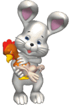 Bunny Rabbit Sticker - Bunny Rabbit Chicken Stickers
